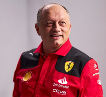 Frédéric Vasseur Jefe de Equipo Ferrari - Onlyfansf1