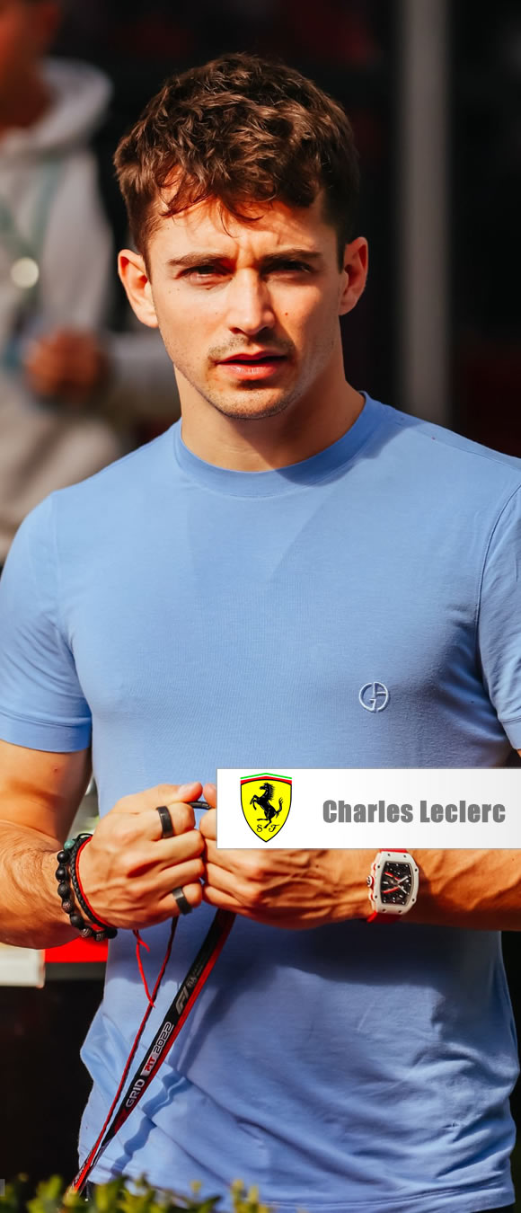 Charles Leclerc Ferrari - falcon gp store