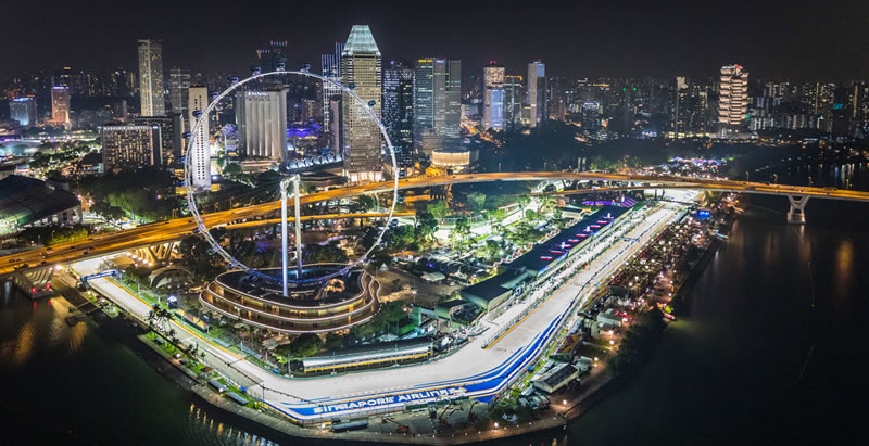 CIRCUITO CALLEJERO MARINA BAY ONLYFANSF1