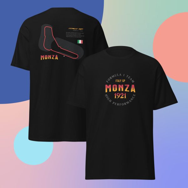 Monza Unisex T-Shirt - Image 6